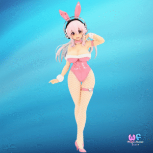Super Sonico - BiCute Bunnies - Pink Rabbit