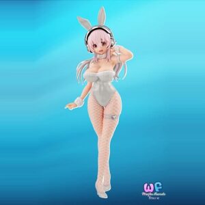 Super Sonico - BiCute Bunnies - Pearl White
