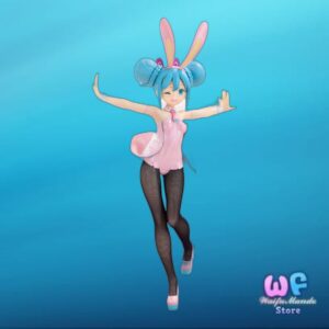 Hatsune Miku - BiCute Bunnies - Wink, Pearl Pink