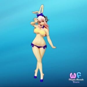 Super Sonico - Concept Figure - Easter Bunny, Blue