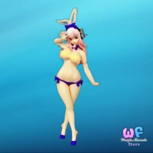 Super Sonico - Concept Figure - Easter Bunny, Blue