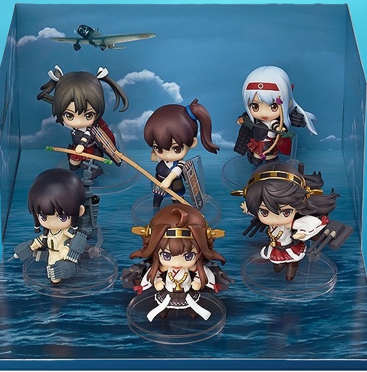 Haruna & Kongou & Kitakami & Zuikaku & Kaga & Shoukaku - Nendoroid Petit