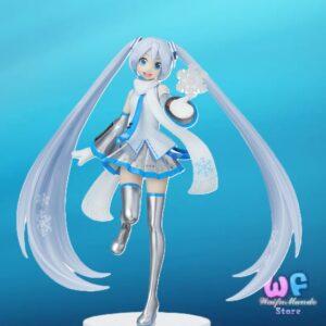 Hatsune Miku - Luminasta - Snow, Sky Town