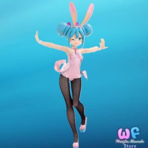 Hatsune Miku - BiCute Bunnies - Wink, Pearl Pink