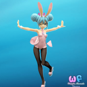 Hatsune Miku - BiCute Bunnies - Wink, Pearl Pink